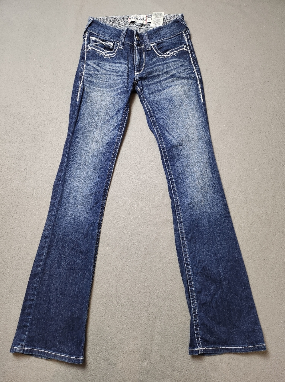 Ariat Women's Dark Blue Boot Cut Jeans
